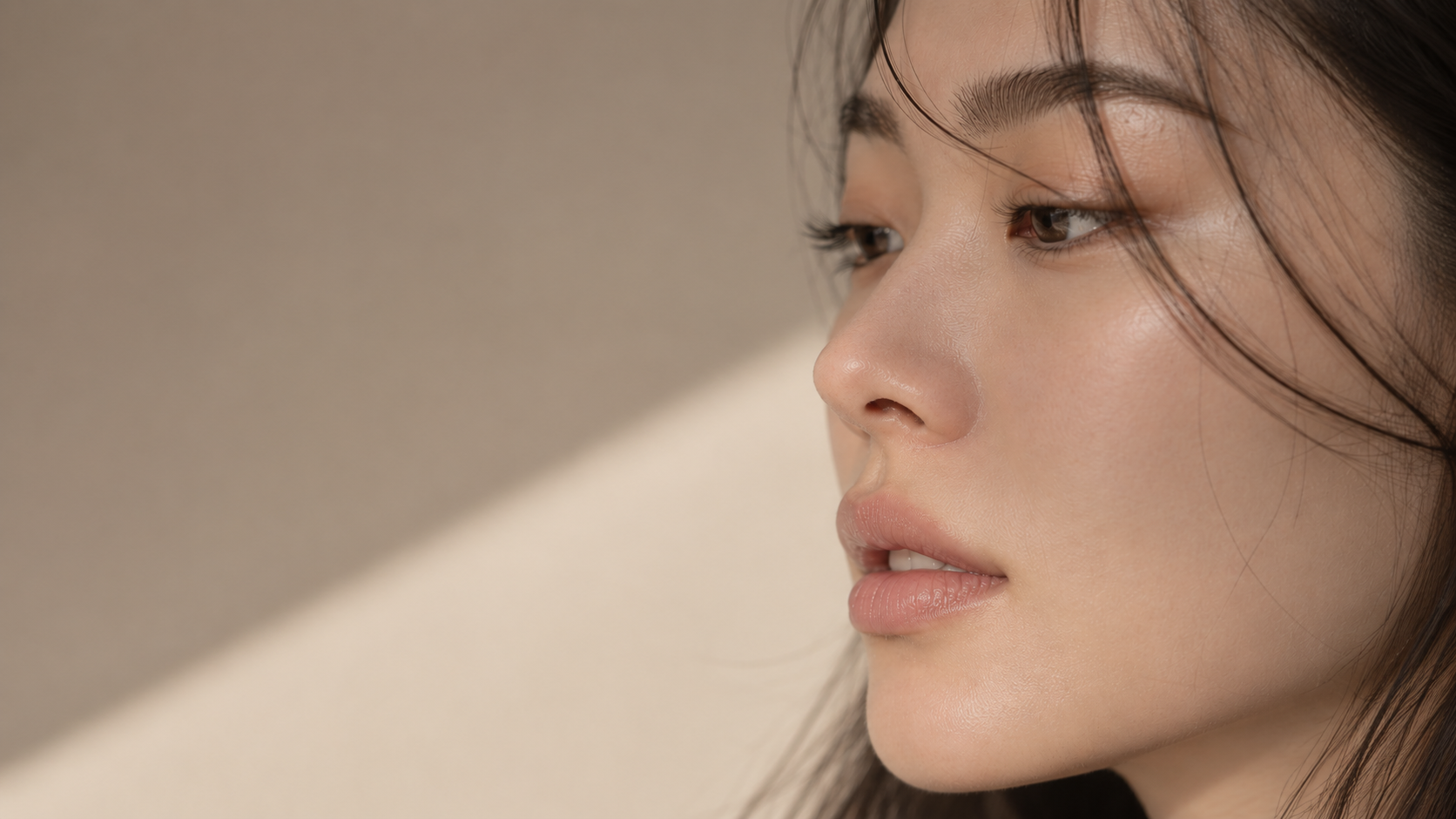 Natural beauty portrait representing FYRS bespoke beauty philosophy